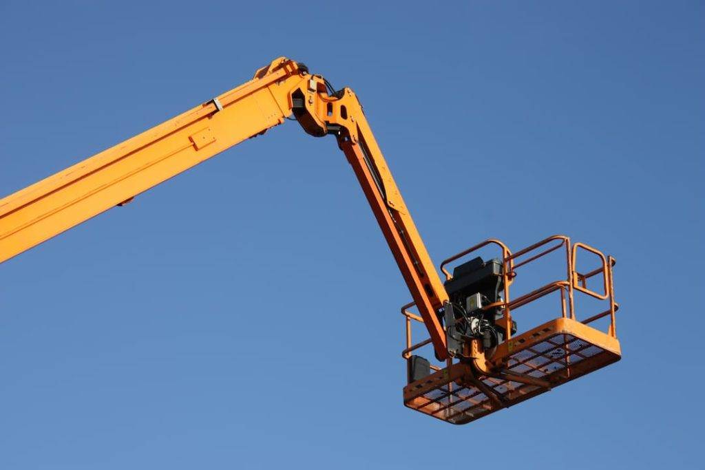 Yellow cherry picker