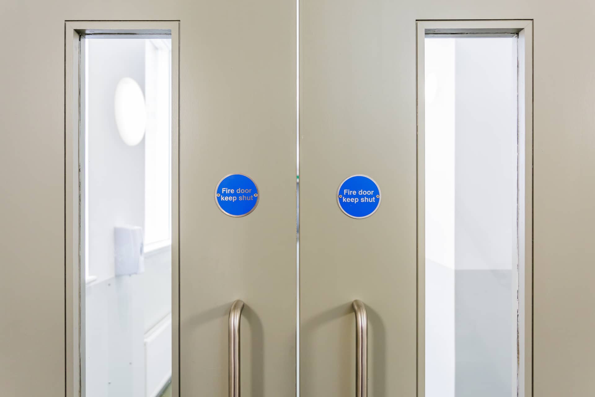 Double Fire Door Fire Safety